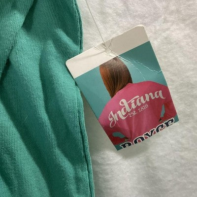 Royce Brand Shirt Womens Medium Seafoam Indiana Spirit Jersey Long Sleeve Top