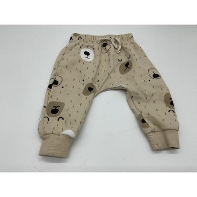 Old Navy Kit Pearl Pants Lot Baby Unisex 3-6 Months Crawler Joggers Bear Print