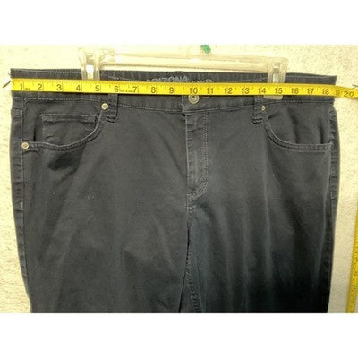 Arizona Jean Co Jeans Womens 17 Navy Skinny Stretch Five Pocket Mid Rise Juniors