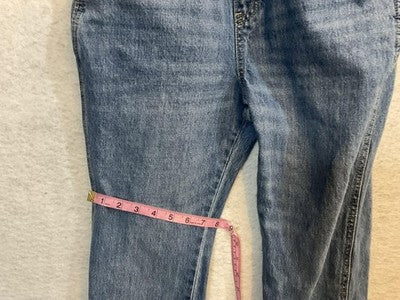 Old Navy Overalls Unisex Kids XL (14-16) Blue Denim Straight Bib Pockets Jeans
