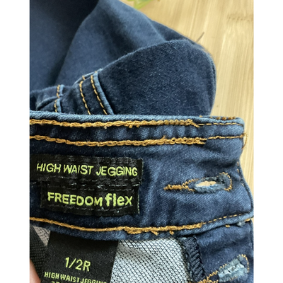 Rue21 Jeans Womens 1/2R High Waist Jegging Freedom Flex Skinny Stretch Denim Pan