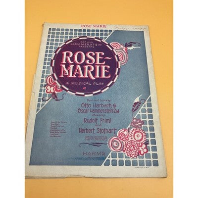 Lot of 4 Vintage Sheet Music – Love, Homecoming, & Musical Theater Classics (192