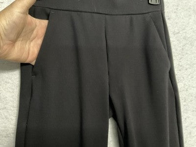LOFT Pants Womens XXSP Black Ponte Ankle Pull On Slim Stretch Petites Career