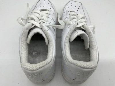 Nike Air Force 1 Shoes Womens Size 7.5 White Leather Low Top Sneakers DD8959-100