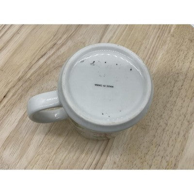 Christmas Coffee Mug Ceramic 'Have A Tree-mendous Holiday' Trees Graphic Cup VTG