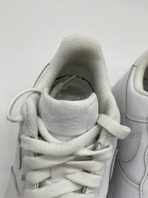 Nike Air Force 1 Shoes Womens Size 7.5 White Leather Low Top Sneakers DD8959-100