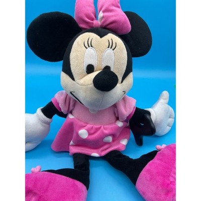 Minnie Mouse Plush Doll Jay Franco & Sons 20" Pink Outfit Disney Licensed