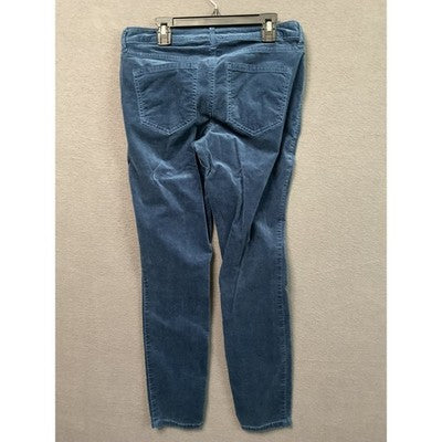 Old Navy Pants Womens 6 Petite Rockstar Super Skinny Velvet Corduroy Stretch