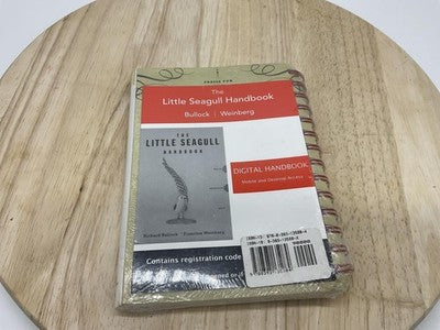The Little Seagull Handbook Richard Bullock Spiral Book College Writing Grammar