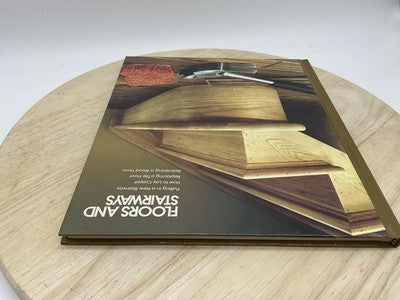 Vintage Floors And Stairways Time-Life Home Repair Brown Hardcover 1983