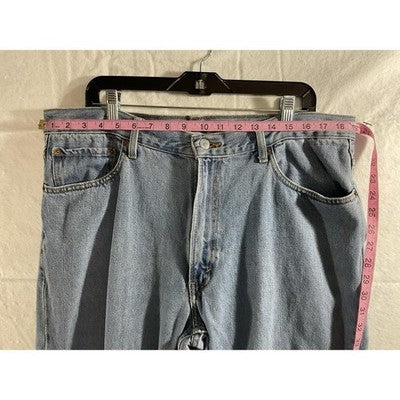 VTG Levi's 560 Jeans Men 34x29 Blue Light Wash Relaxed Fit Tapered Denim 5Pocket