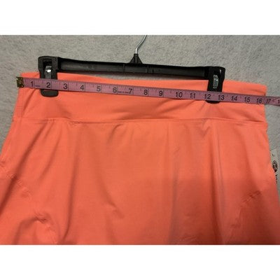 MCEDAR Skort Womens 10 Coral Pleated Athletic Tennis Golf Pocket Lined NWT