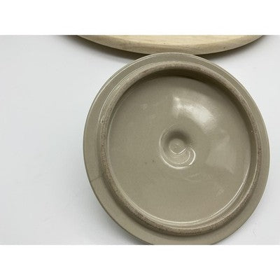 Home & Garden Party Stoneware Soup Tureen 8" Handles Lid Serving Bowl Crock Pot