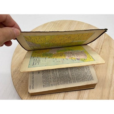 Holy Bible KJV Red Letter The World Publishing Presentation Inscription 1975
