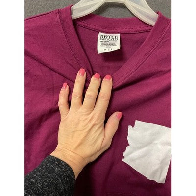 Royce Brand Crew Neck Top Tee Long Sleeves S Arizona EST 1912 Thumb Hole NWT