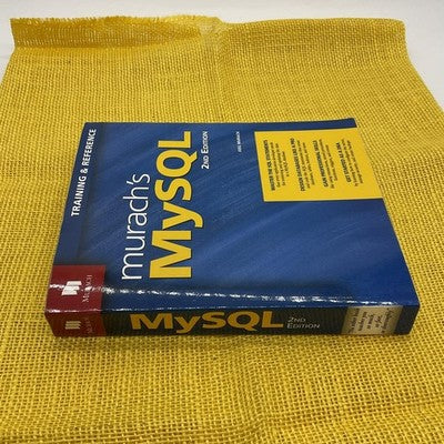 Murach's MySQL Joel Murach 2nd Edition 2015 Paperback SQL Database Training Book