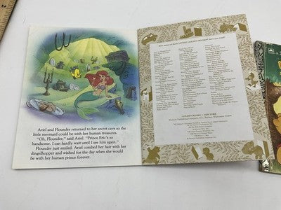 Little Golden Books Disney Little Mermaid and Winnie The Pooh Missing Bullhorn