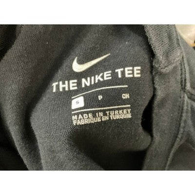 Nike Air Basketball T-Shirt Mens Small Black Graphic Short Sleeve Tee Cotton