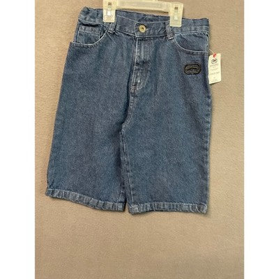 Ecko Unltd Kids Jean Shorts & Tee Size 12M Blue Denim Casual Summer Boys NWT
