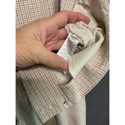 Worthington Plaid Women's Causal Pants Size 18 - 26" Inseam, Zip Fly, Tapered