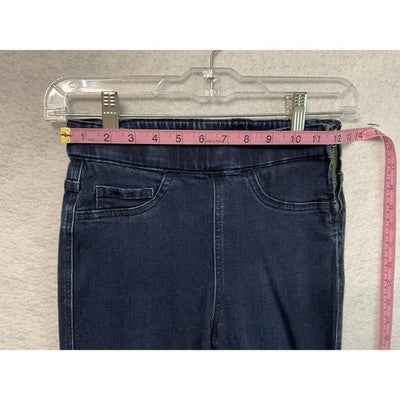 Flying Monkey Jeans Womens 24 Blue Flare Bell Bottom Distressed Raw Hem Vintage