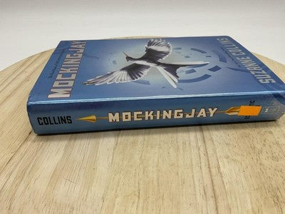 Suzanne Collins Mockingjay Hardcover First Edition 2010 Trade Scholastic Blue