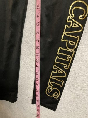 Washington Capitals Pants Womens Medium Black NHL Hockey G-III 4Her Leggings