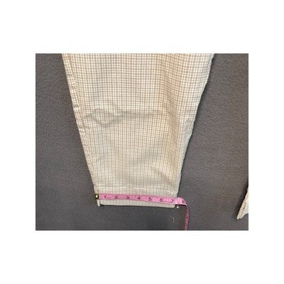 Worthington Plaid Women's Causal Pants Size 18 - 26" Inseam, Zip Fly, Tapered