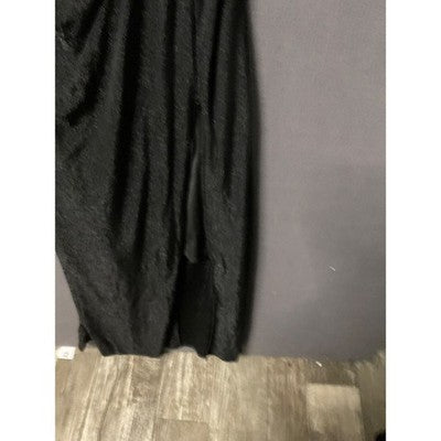 Vshow 2XL Sparkle Black Formal Maxi Dress Long Gown Floral Sleeve - NWT