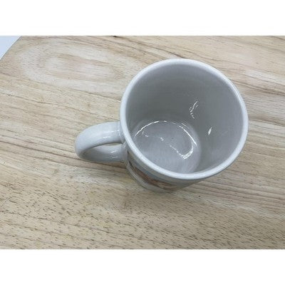 Cherub Angels Putti Ceramic Coffee Mug Cup Renaissance Art Clouds White VTG