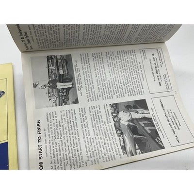 Vintage Charlotte Motor Speedway World 600 Program Magazine NASCAR 1972 70s