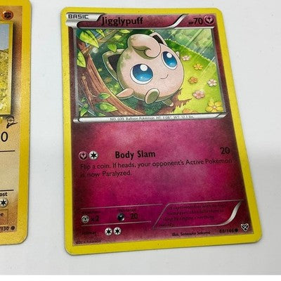 Pokemon TCG Card Lot 6pc Onix Base Set 2 Lotad Holo Jigglypuff Ralts Trainer