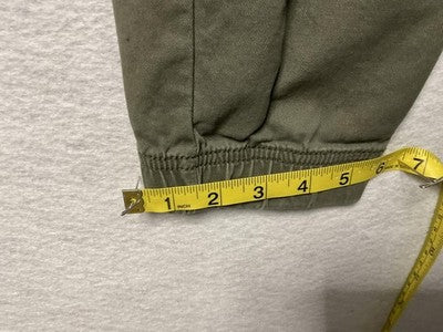 Wrangler Pants Boys 12 Regular Green Cargo Jogger Elastic Waist Pockets