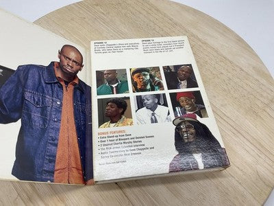 Chappelle's Show Season 2 Uncensored DVD Dave Chappelle Comedy 3-Disc Set NR