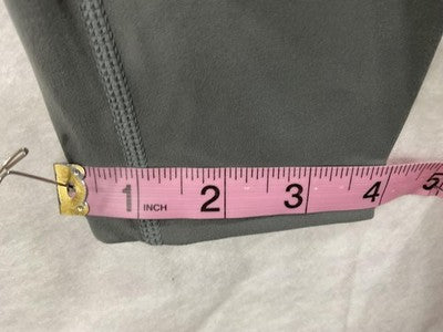 Sunzel Leggings Womens S Gray High Rise Ankle Pockets Yoga Activewear Lycra