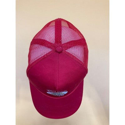 Ruby Tiger Vintage Baseball Trucker Hat Cap Red Adjustable