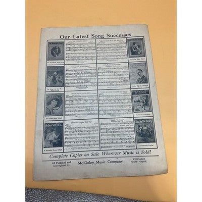 Antique Sheet Music Collection "Louise," "Don't Bite the Hand," "Woodland Echo+
