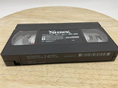 Shrek Special Edition VHS 2001 DreamWorks Animated Family Movie PG Videocassette