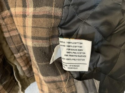 Pacific Trail Mens XL Beige Canvas Lined Barn Field Coat Parka Pockets Retro