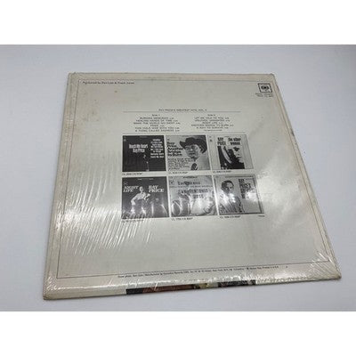 Ray Price "Greatest Hits Vol. II" Vinyl LP, Columbia Records, 33 RPM, EX Conditi