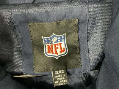 Dallas Cowboys Jacket Womens XL Blue NFL Football G-III Softshell Full Zip Coat