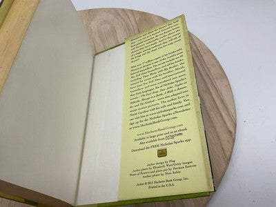 Nicholas Sparks Hardcover The Best of Me 1st Edition 2011 Dust Jacket Romance
