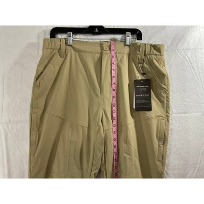 Fioboc Performance Pants Mens 2XL Khaki New Tactical Hiking Outdoor Trousers