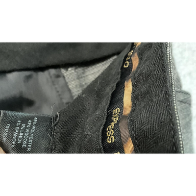 Express Design Studio Pants Womens 2R Gray Bootcut Dress Trousers Work Office