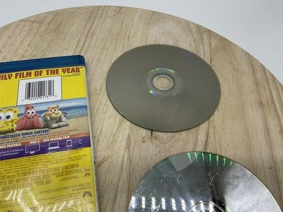 The SpongeBob Movie Sponge Out Of Water Blu-ray + DVD 2015 PG Paramount Movie