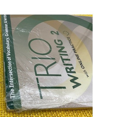 Oxford Trio Writing 2 Textbook Student OS Green New ESL Academic Writing Book