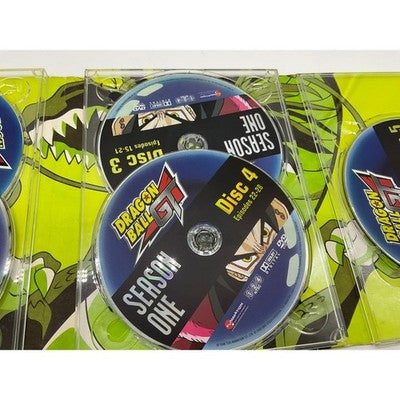 Dragon Ball GT DVD Box Set Season One 5-Disc Green Anime Funimation Series