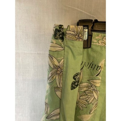 Ann Taylor LOFT 8P Petite Cotton Skirt, Butterfly Floral, Lined, Cute Spring