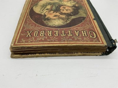 Chatterbox 1877 Children's Book Illustrated Hardcover E. Worthington Vintage