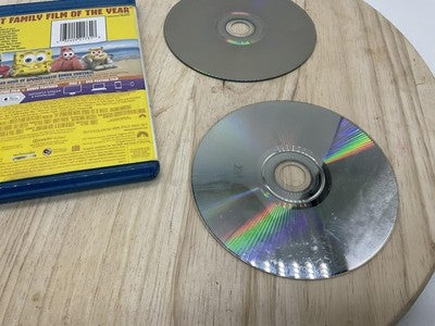 The SpongeBob Movie Sponge Out Of Water Blu-ray + DVD 2015 PG Paramount Movie